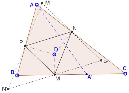 Pedal Parallelogram - solution, step 3