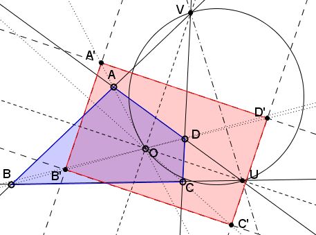Projections of Convex Quadrilateral - rectangle