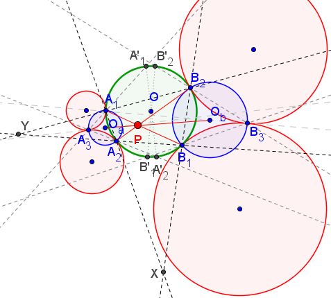 One More Seven Circles Theorem, solution, step 1