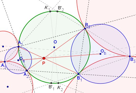 One More Seven Circles Theorem, solution, step 2