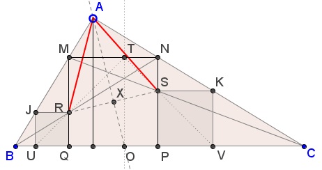 Stan Fulger's Observation in Right Triangle, Solution