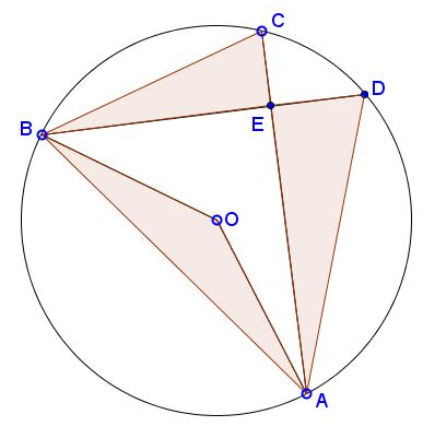 theree areas in circle - problem
