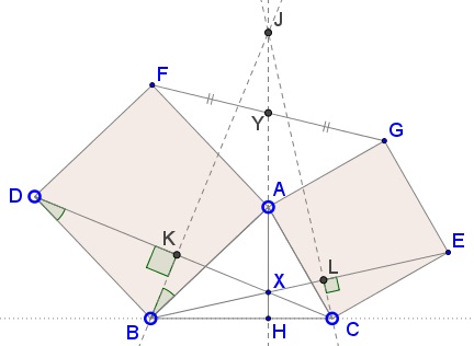 A Problem with Two Similar Rectangles, flank