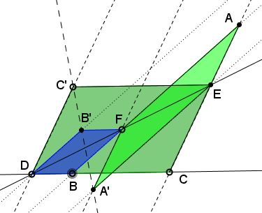 a matter of collinearity - first formulation