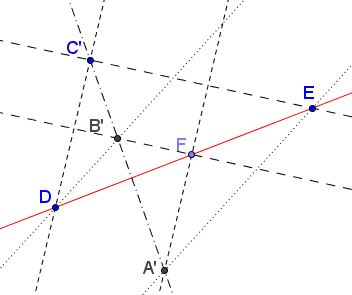 a matter of collinearity - fourth formulation