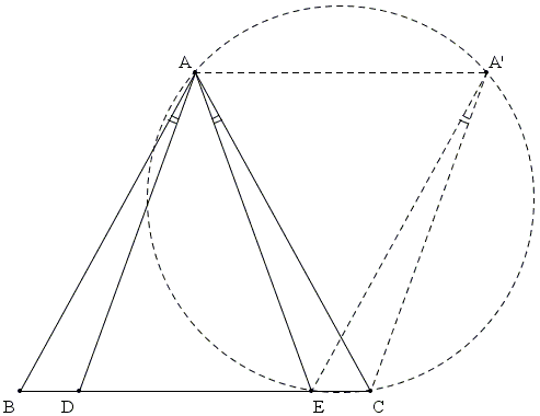 a problem from BAMO 2007, solution with translation