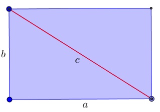 毕达哥拉斯定理通过极限，起始论点