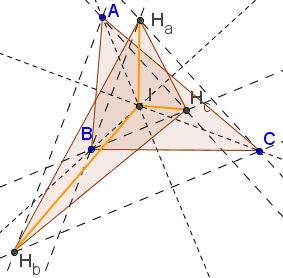 Two Related Triangles of Equal Areas, solution