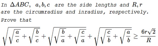 An Inequality In Triangle and  Without II