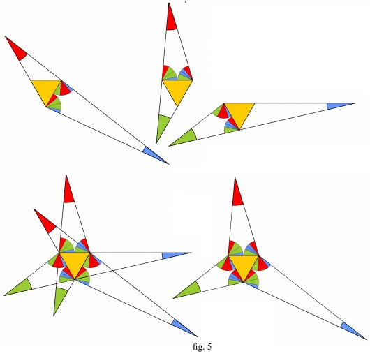 six-pointed star, putting together