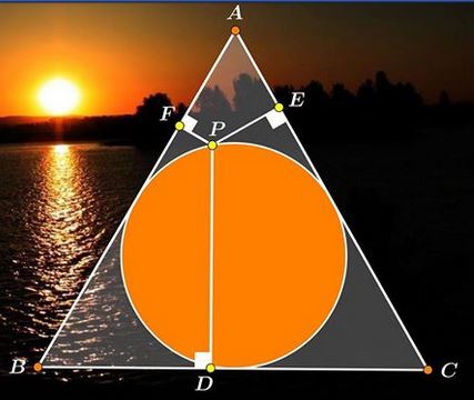 Pedal in equilateral triangle