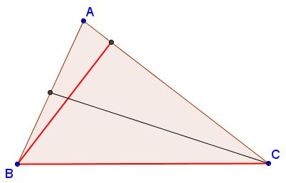 Triangle from a, m_c, and h_b - problem
